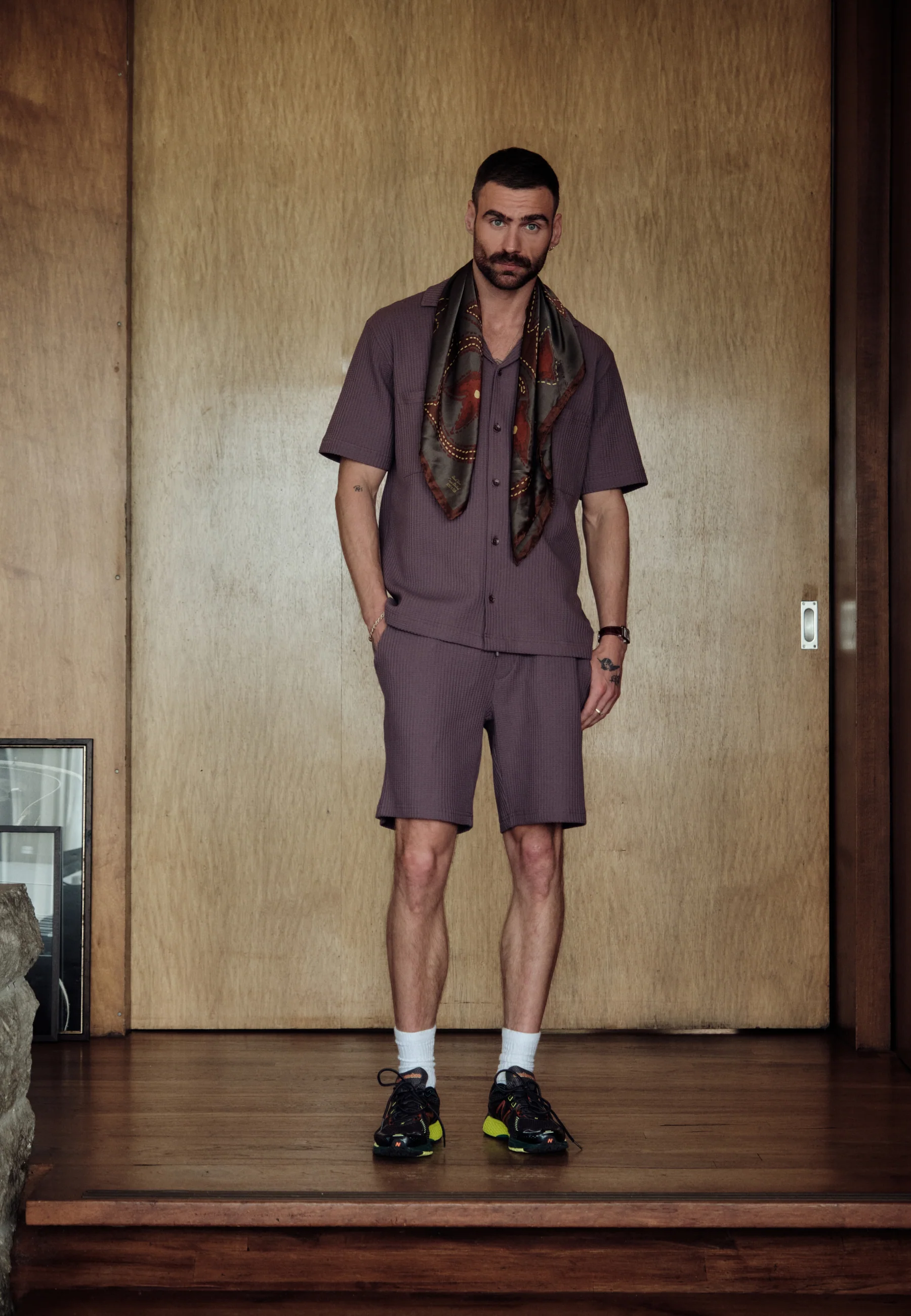 Logan Waffle Sweat Shorts - Image 12