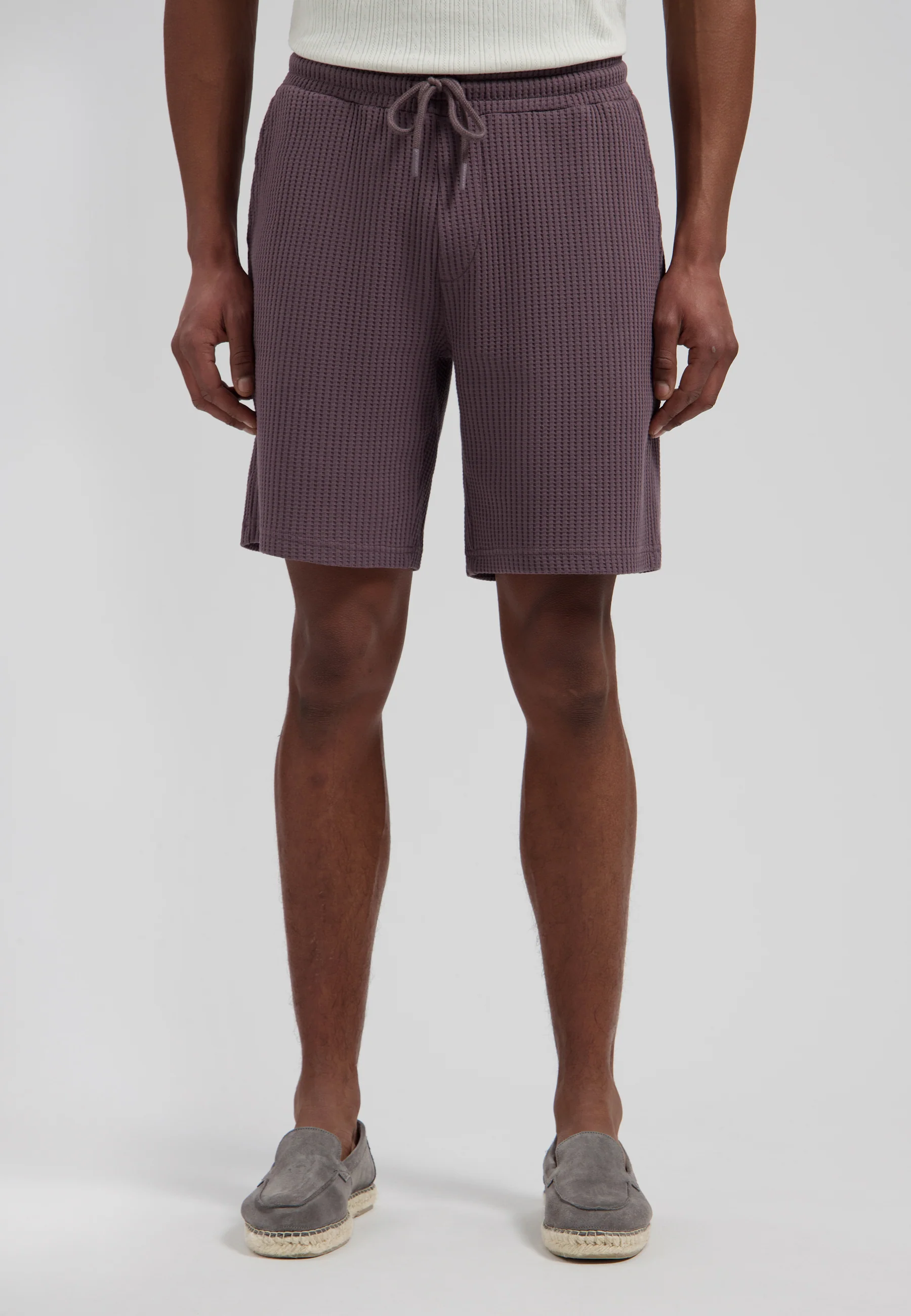 Logan Waffle Sweat Shorts - Image 7