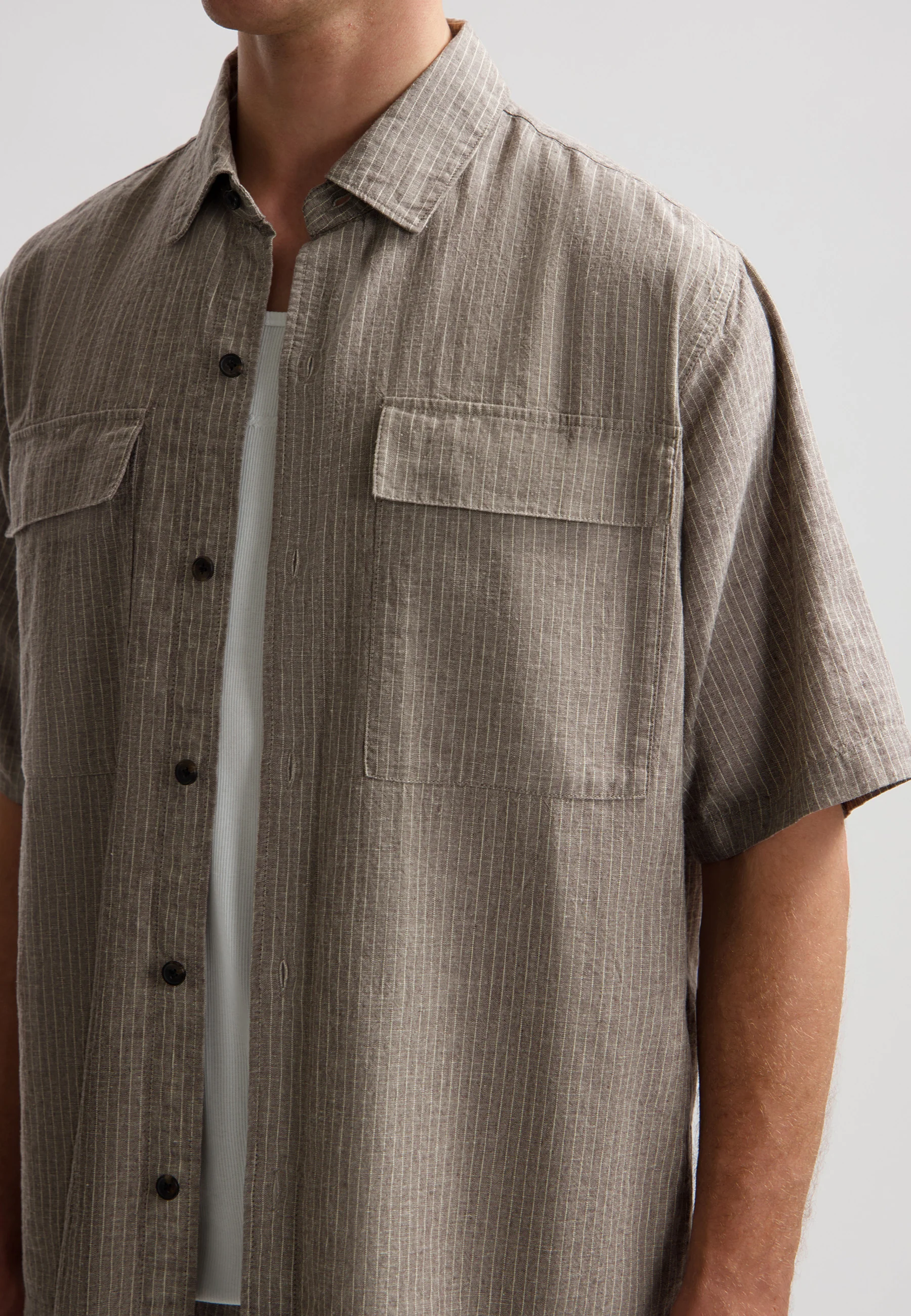 Pinstripe Shirt - Image 3